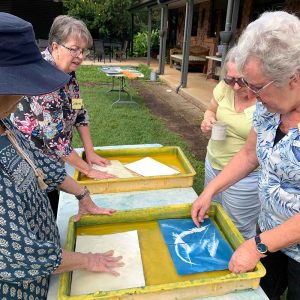 Cyanotype workshop April 2024
