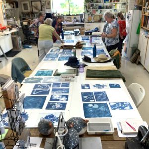Cyanotype workshop April 2024