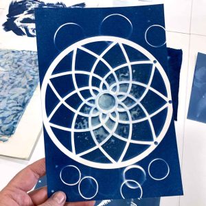 Cyanotype workshop April 2024