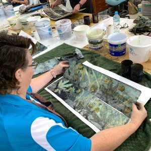 Eco-printing on Paper extension Workshop April 24