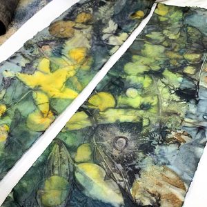 Eco-printing on Paper extension Workshop April 24