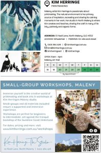 Open Studios Sunshine Coast 2024 - Kim Herringe, Maleny