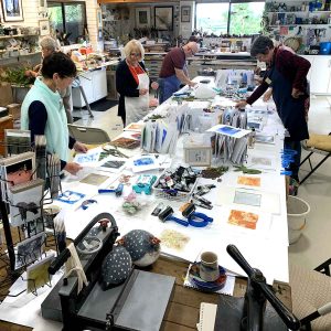 Gel Plate Monoprinting April 2024