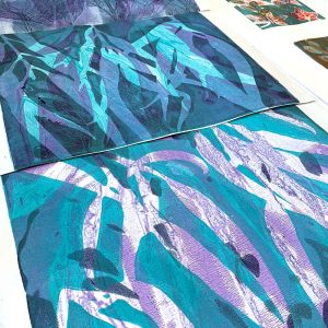 Gel Plate Monoprinting Beyond the Basics workshop June 24