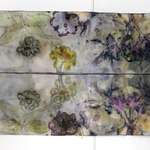 Eco-printing on paper June 2024