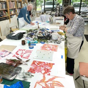Gel Plate Monoprinting Private Group Workshop