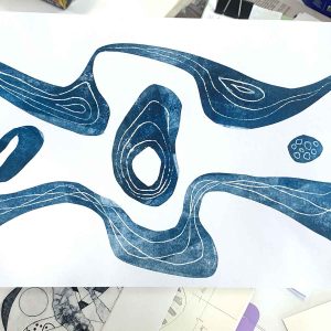 Collagraphs and Cutouts August 24