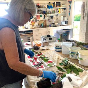 Eco-printing on Paper Extension August 24