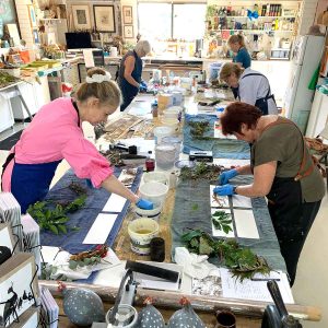 Eco-printing on Paper Extension August 24