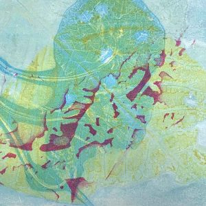 Gel Plate Monoprinting August 24