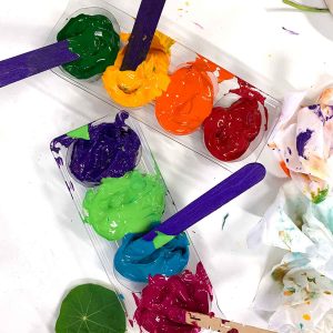 Southport State High School - Art Excellence Class - Artist in Residence - Gel Plate Monoprinting August 24