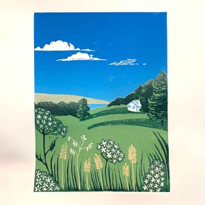 Reduction Linocut workshop August 24