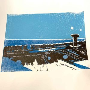 Reduction Linocut workshop August 24