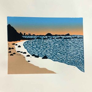 Reduction Linocut workshop August 24