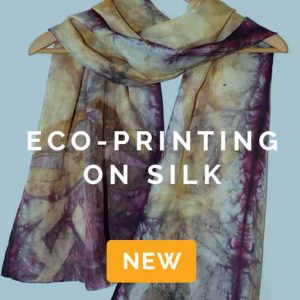 Eco-printing on Silk