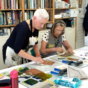 Collagraphs and Cutouts workshop October 24