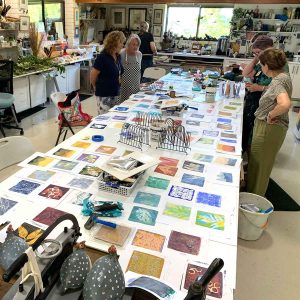 Gel Plate Monoprinting October 24