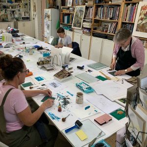 Reduction Linocut workshop