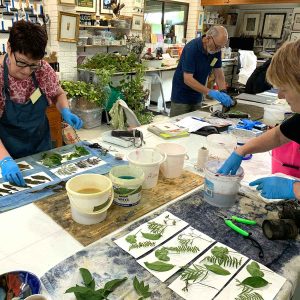 Eco-printing on Paper Extension November 24