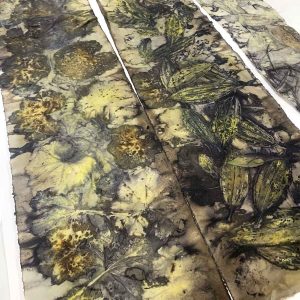 Eco-printing on Paper Extension November 24