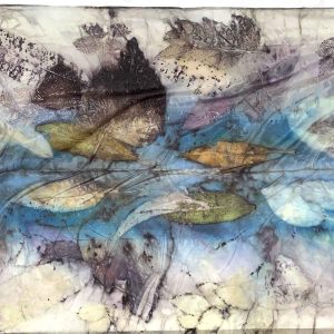 Eco-printing on Silk November 24