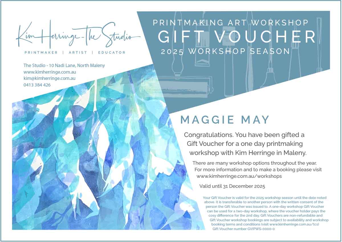 2025 one day workshop gift voucher