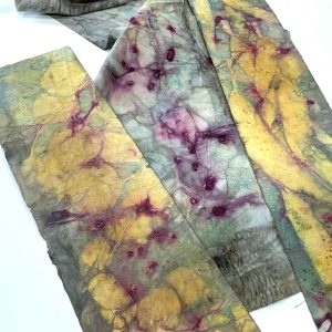 Eco-printing on paper Extension