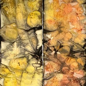 Eco-printing on paper Extension