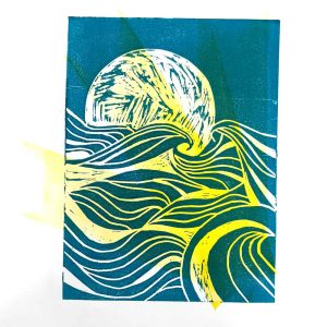 Linocut 101 workshop February 2025