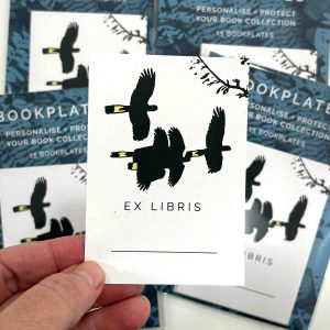 Black Cockatoo Ex Libris Bookplates