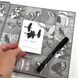 Black Cockatoo Ex Libris Bookplates