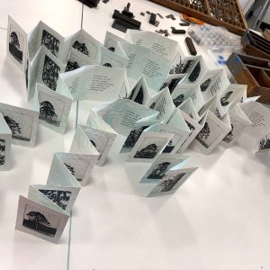 artist book work in progress