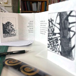 artist book work in progress