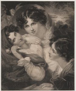 A Scene in Italy. Henry Cook Engraving 1839