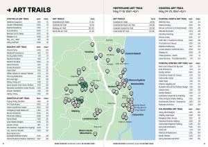 Open Studios Sunshine Coast 2025 Art Trail Map