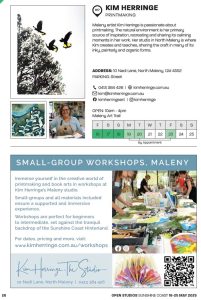 Open Studios Sunshine Coast 2025 Kim herringe