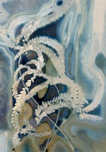 The Ballet Dancer - Kim Herringe, wet cyanotype