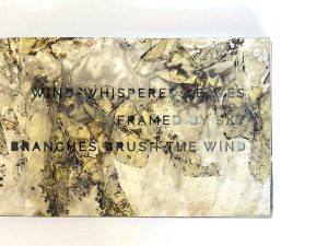 "Where Wings Gather" and artist book by Kim Herringe