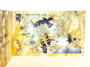 "Where Wings Gather" and artist book by Kim Herringe