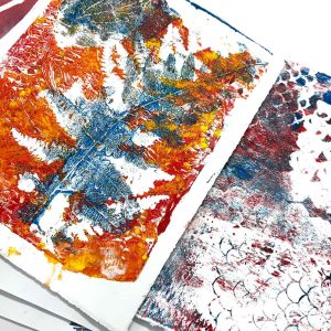 Gel Plate Monoprinting Moreton Bay College May 25