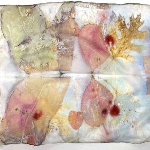 Eco-printing on Silk June 25