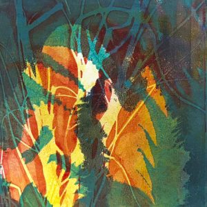 Gel Plate Monoprinting Beyond the Basics workshop June 25