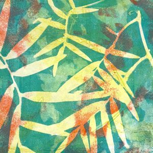 Gel Plate Monoprinting Beyond the Basics workshop June 25