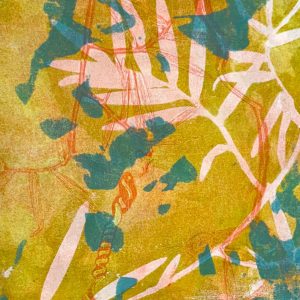 Gel Plate Monoprinting Beyond the Basics workshop June 25
