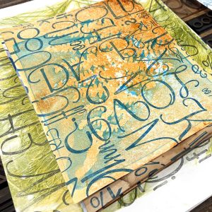 Letterpress Monoprinting