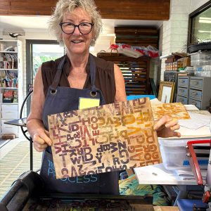 Letterpress Monoprinting