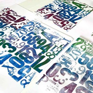 Letterpress Monoprinting