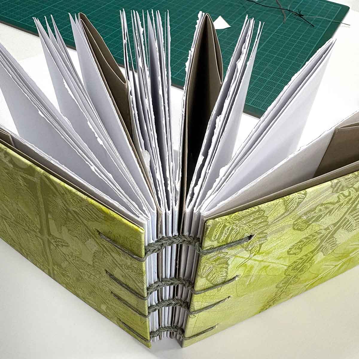 Stitched Artist Books Workshop August 25