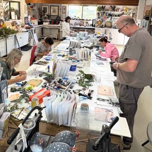 Gel Plate Monoprinting August 25