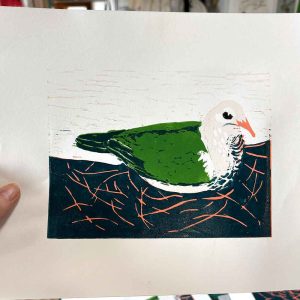 Reduction Linocut workshop Oct 25